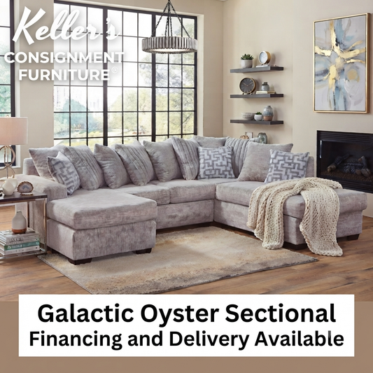 Galactic Oyster NEW Double Chaise Sectional 116x86x61x33 (2875-05)