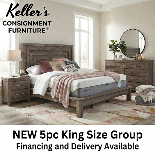 Hamilton NEW 5pc King Bedroom Group
