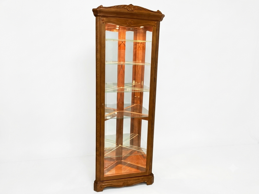 86379 Pulaski Corner Curio Cabinet (29x19x81)