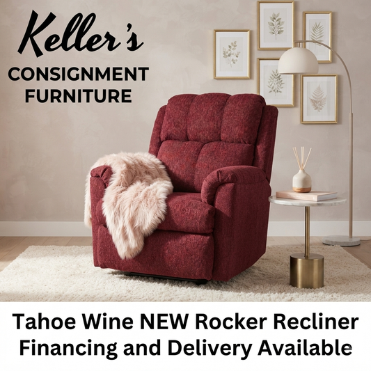 Tahoe Wine NEW Rocker Recliner 34x39x40 (2110)