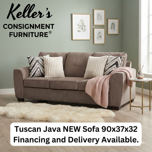 Tuscan Java NEW Sofa 90x37x32 (12503-3010)