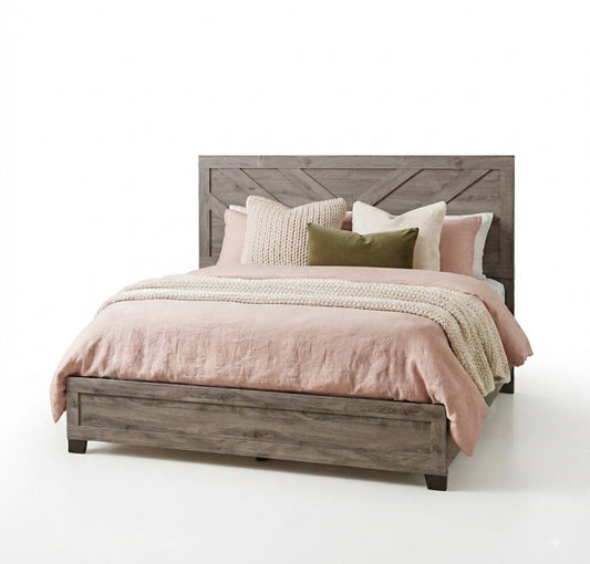 Oakdale NEW King Bed Frame 79x84x54 (124041-33)