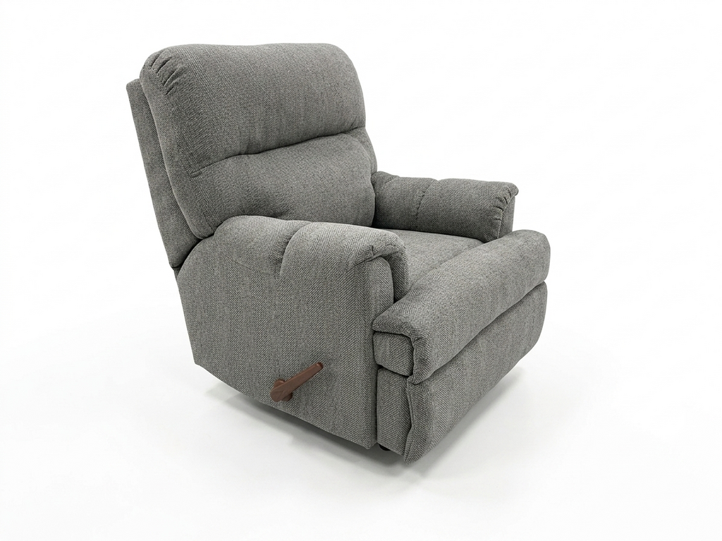 Sims Charcoal Rocker Recliner (2155)