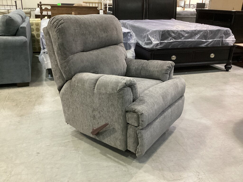 Sims Charcoal Rocker Recliner (2155)