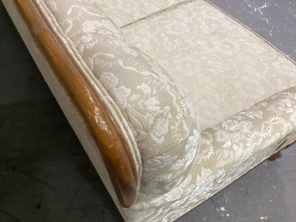 86401 - Vintage French Provencial Tufted Sofa
