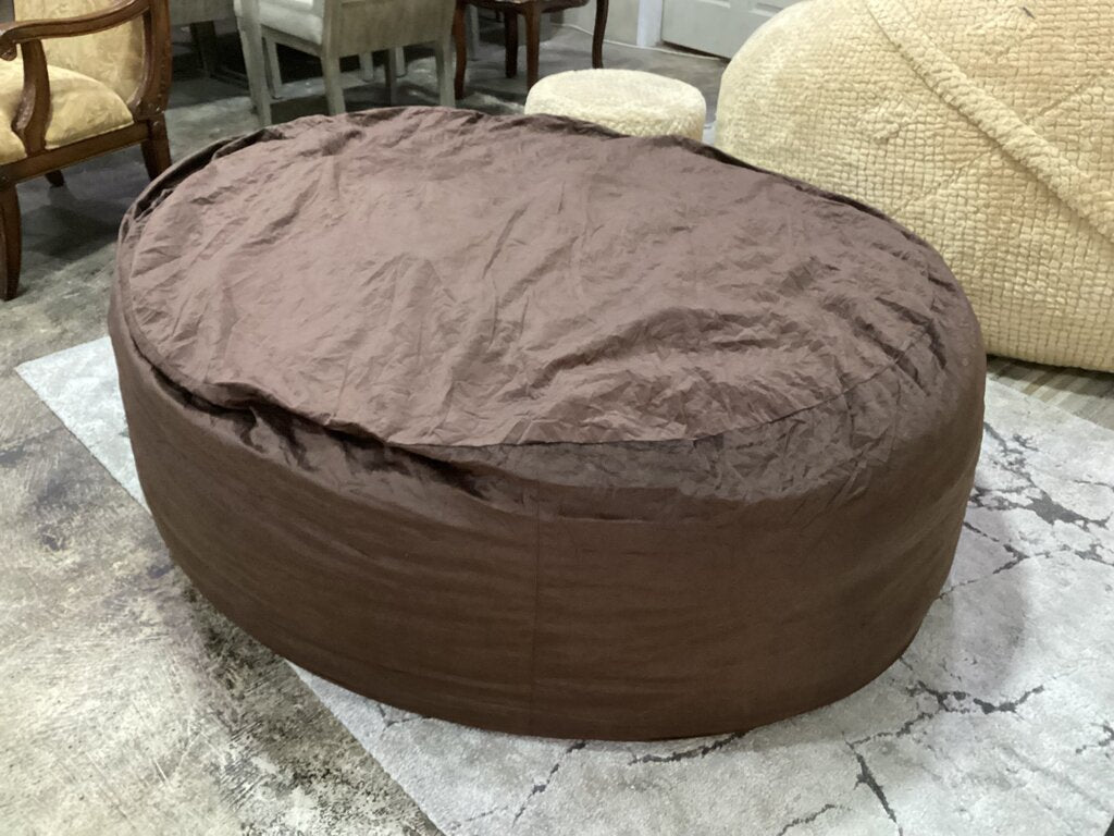 Brown Suede NEW 6' Bean Bag