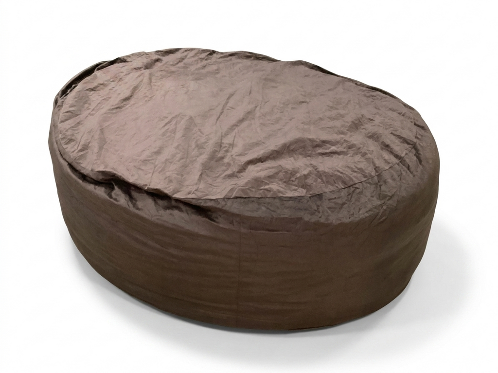 Brown Suede NEW 6' Bean Bag