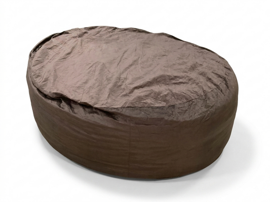 Brown Suede NEW 6' Bean Bag