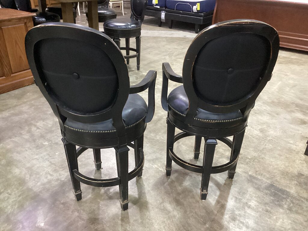 86389 - Hillsdale Swivel Counter Arm Chairs 22x19x43