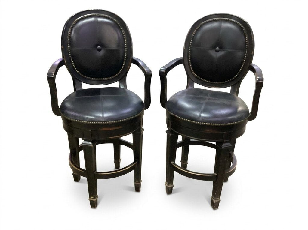 86389 - Hillsdale Swivel Counter Arm Chairs 22x19x43