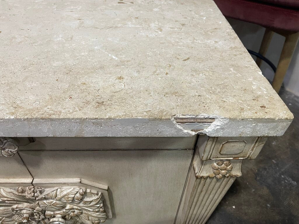 86382 (8544-1) Pair of French Style Nightstands 36x22x24