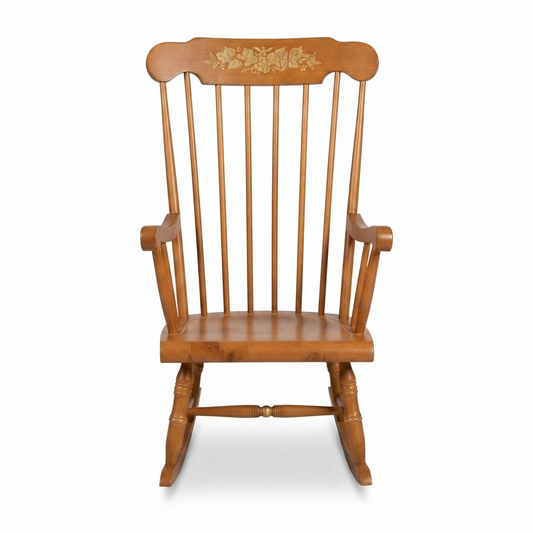86116 - Wooden Rocking Chair w/Cushion 24x29x39