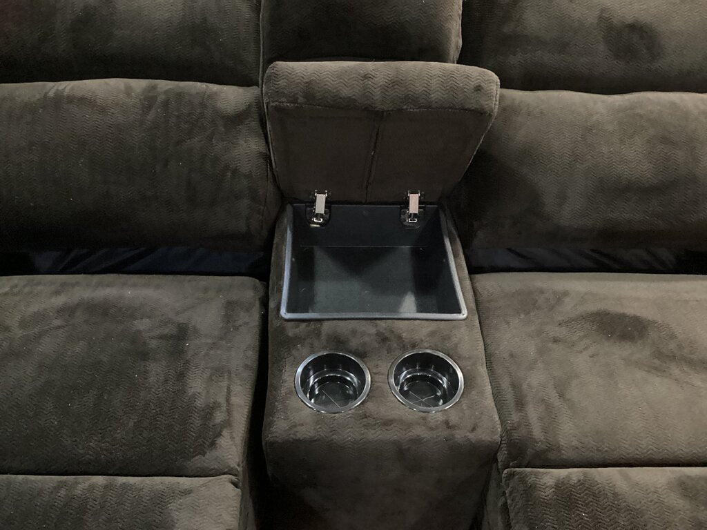 Chevron Mink NEW Reclining Loveseat 78x41x40 (1420-L)