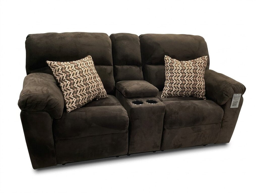 Chevron Mink NEW Reclining Loveseat 78x41x40 (1420-L)