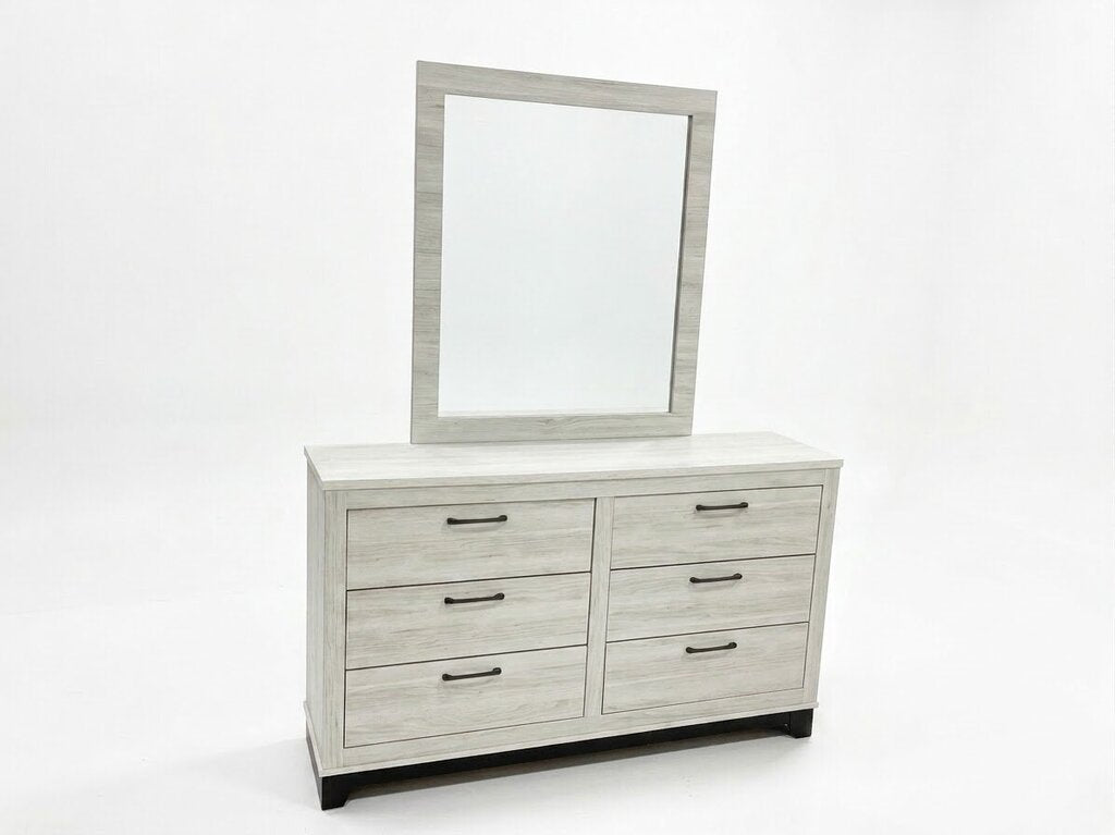 Trinidad Light Oak NEW Dresser w/Mirror (172594-95)