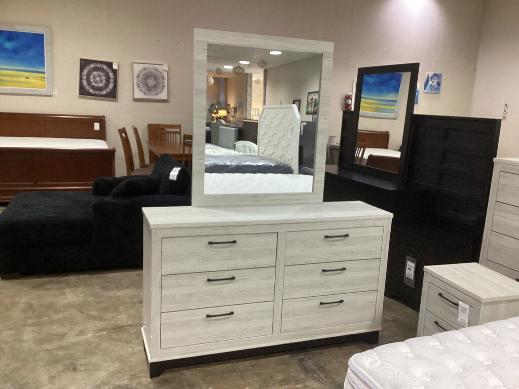 Trinidad Light Oak NEW Dresser w/Mirror (172594-95)