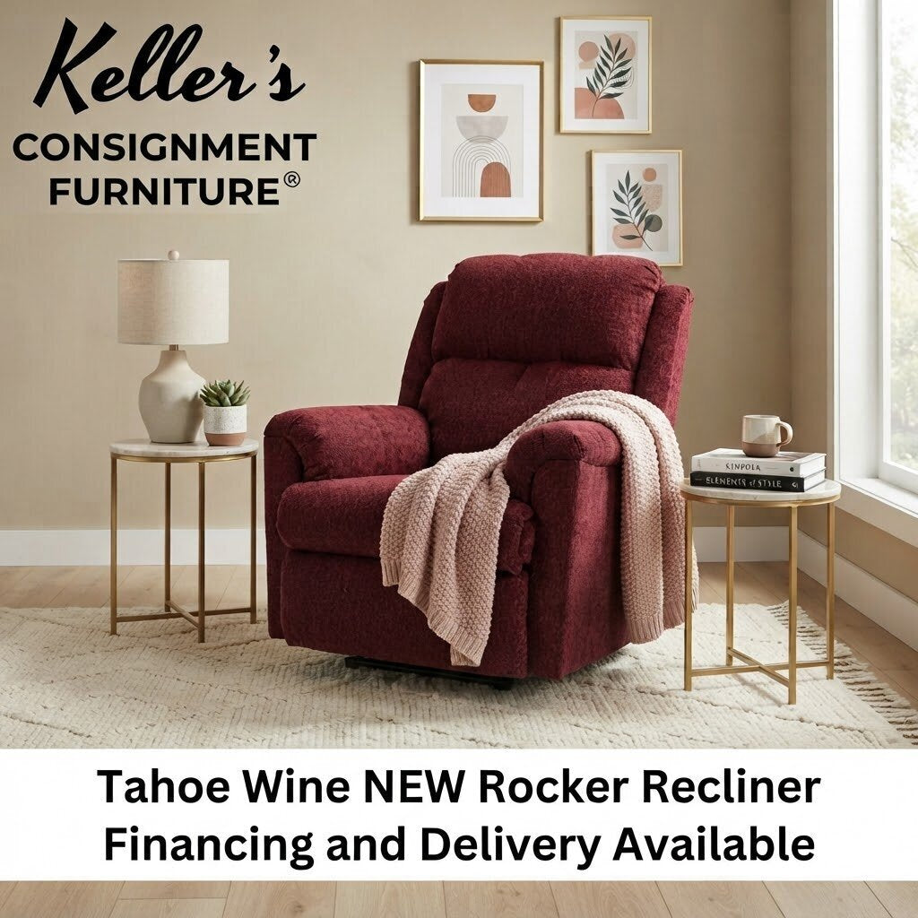 Tahoe Wine NEW Rocker Recliner 34x39x40 (2110)