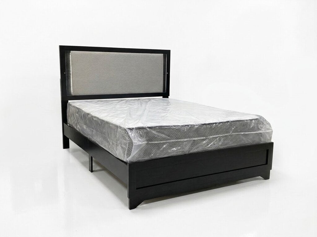 Trinidad Black NEW Platform Queen Bed Frame