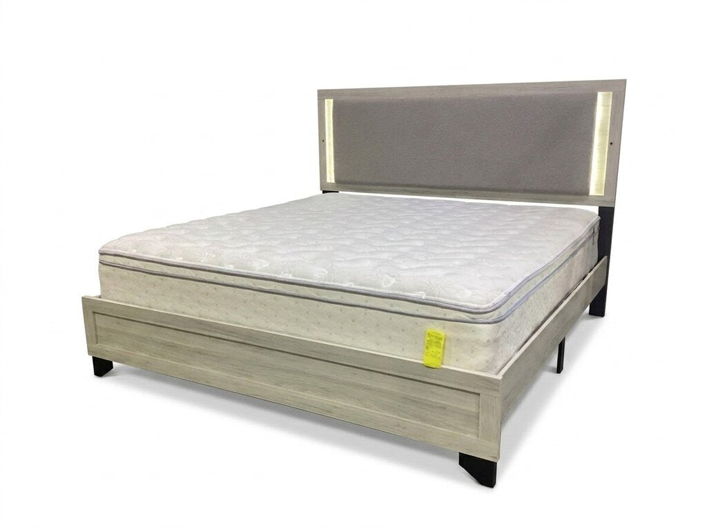 Trinidad Light Oak NEW Platform King Bed Frame (172541-43)
