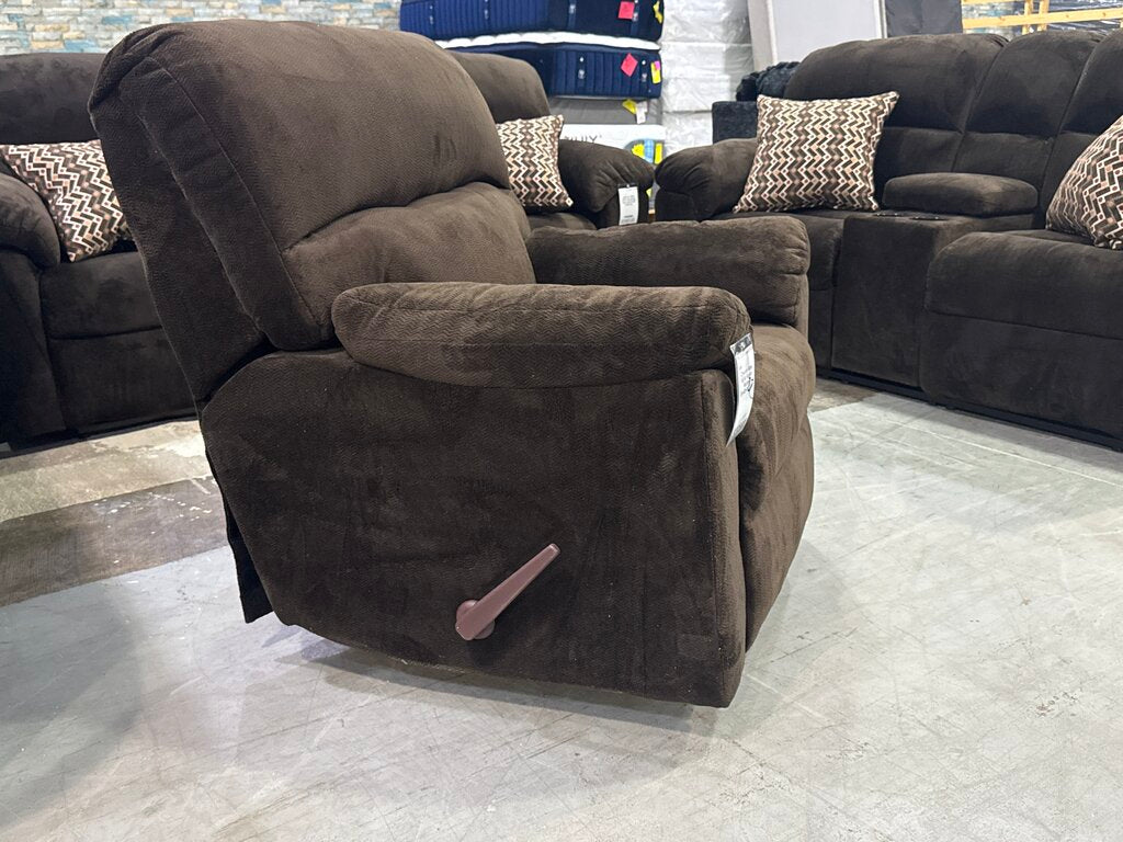 Chevron Mink NEW Rocker Recliner 39x40x41 (2450)