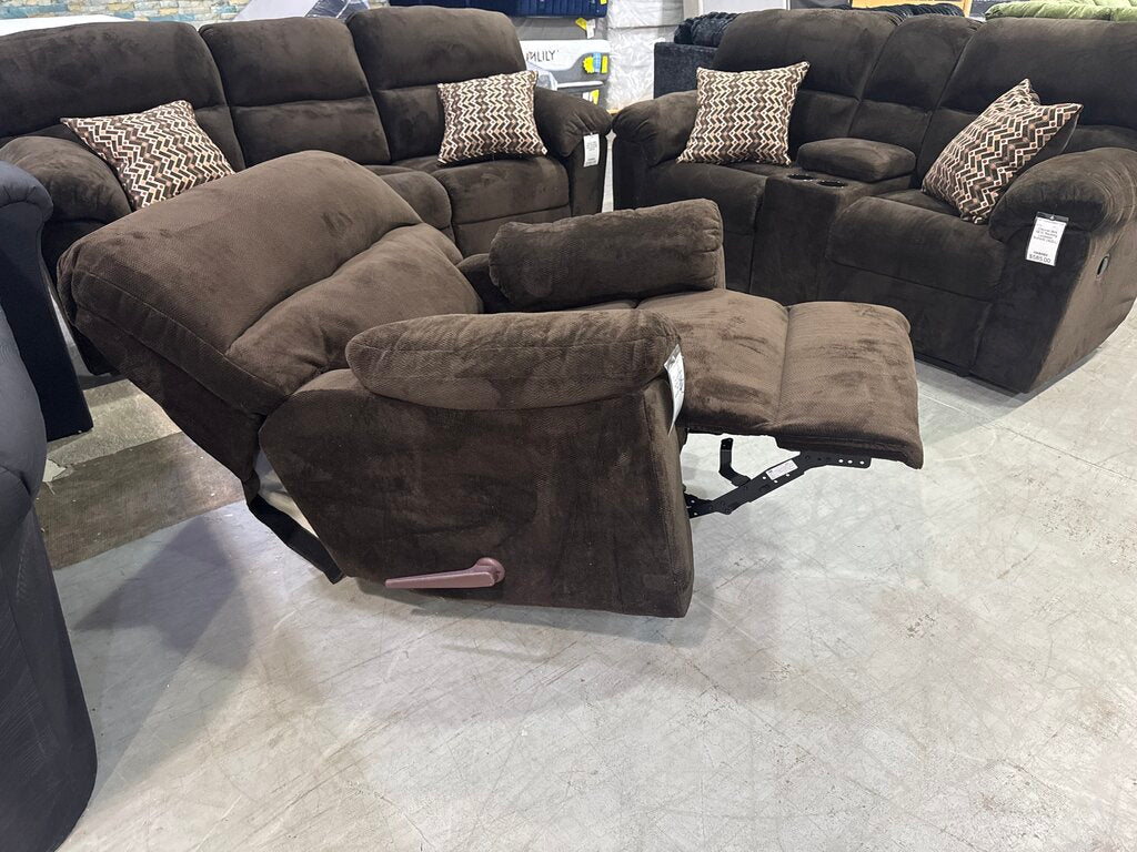 Chevron Mink NEW Rocker Recliner 39x40x41 (2450)