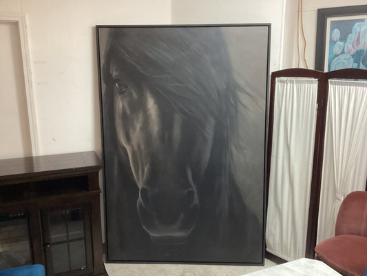86421 Oversized Equine Framed Canvas (54x79)