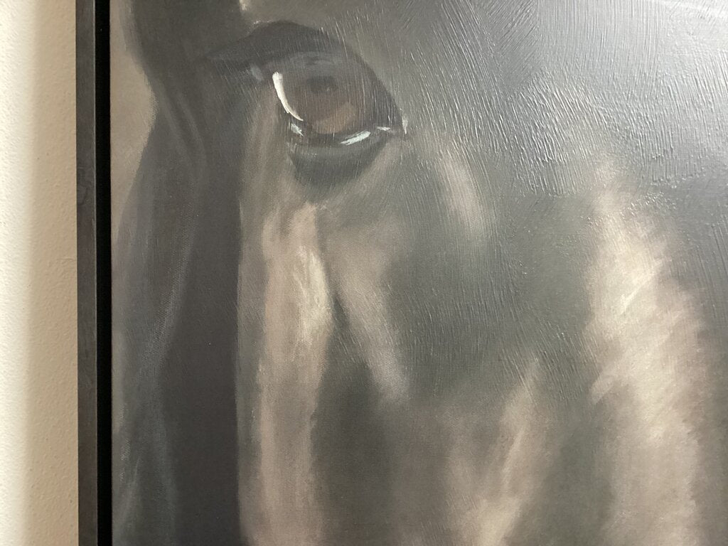 86421 Oversized Equine Framed Canvas (54x79)