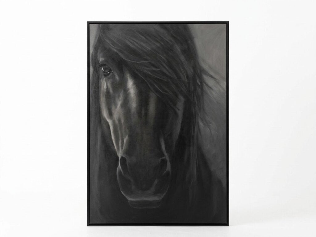 86421 Oversized Equine Framed Canvas (54x79)