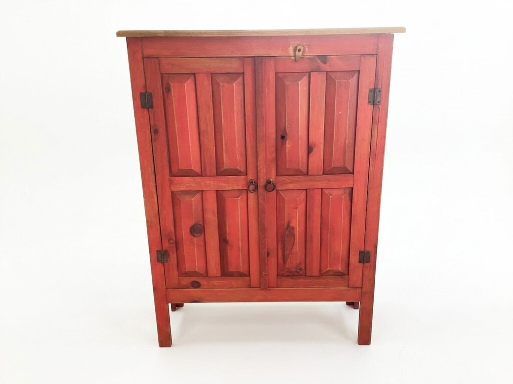 86426 Rustic Pine Pantry Cabinet 36x13x48