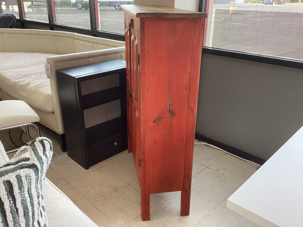 86426 Rustic Pine Pantry Cabinet 36x13x48