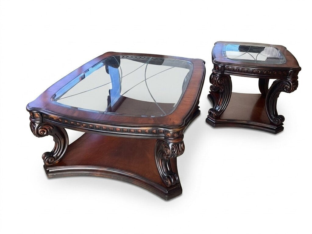 86430 Fairmont Designs 2pc Table Set Grand Estates (c-40x53x21 e-31x27x24)