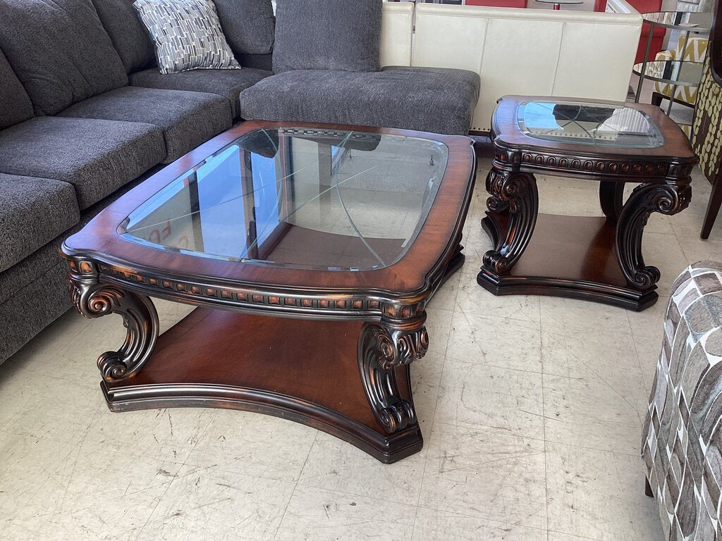 86430 Fairmont Designs 2pc Table Set Grand Estates (c-40x53x21 e-31x27x24)