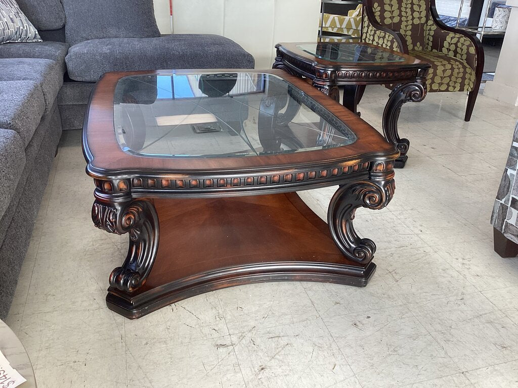 86430 Fairmont Designs 2pc Table Set Grand Estates (c-40x53x21 e-31x27x24)