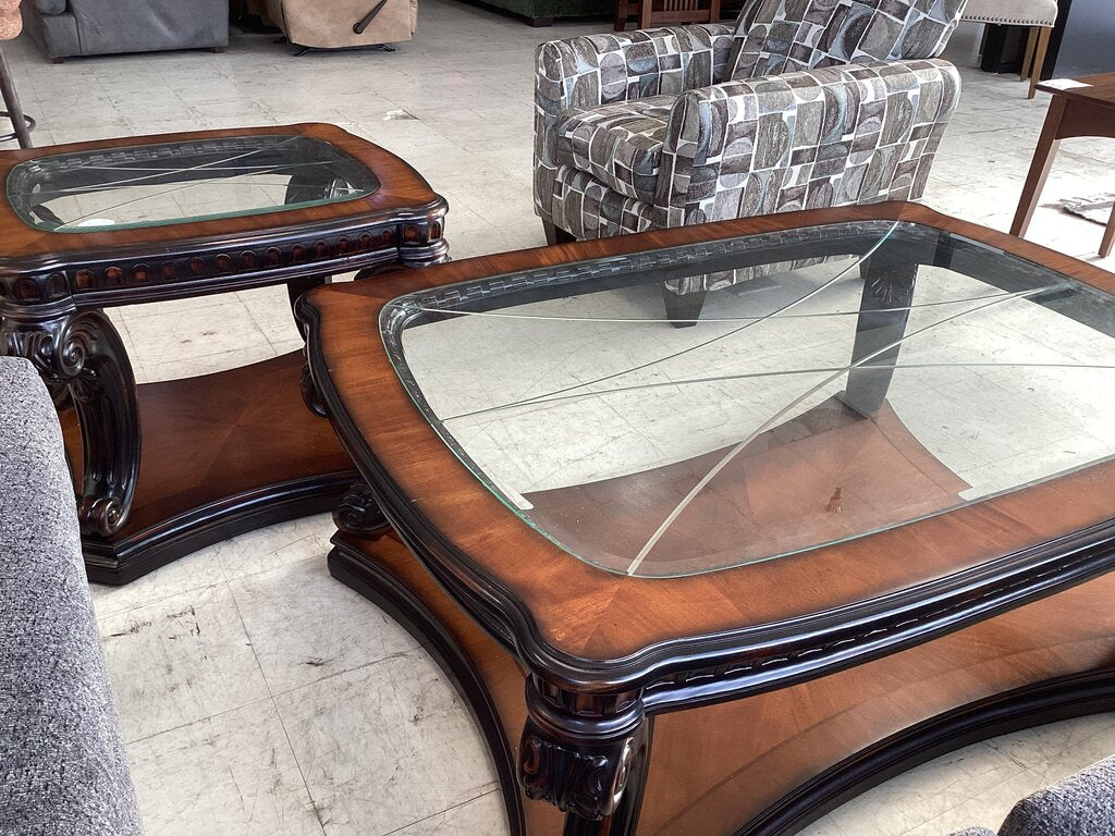 86430 Fairmont Designs 2pc Table Set Grand Estates (c-40x53x21 e-31x27x24)