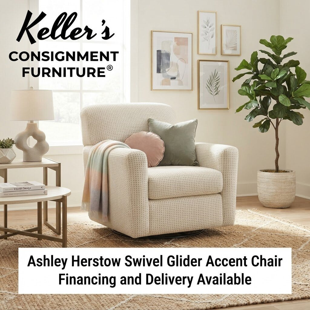 86436 - Ashley Herstow Swivel Glider Accent Chair 34x35x34