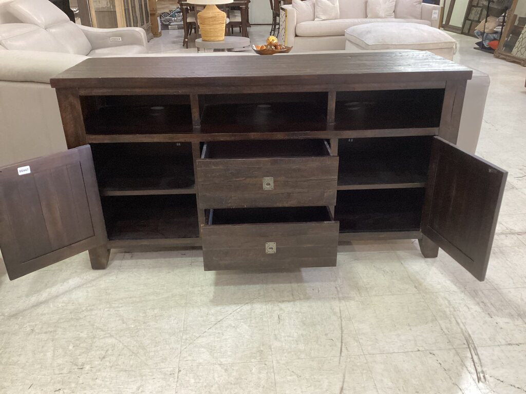86447 - Jofran Kona Grove 60in Media Console 60x19x32