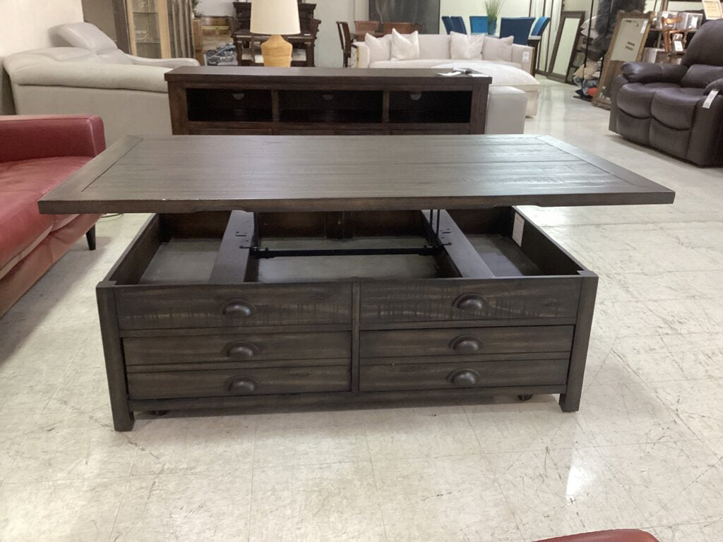 86448 - Magnussen Lift Top Coffee Table 52x30x19