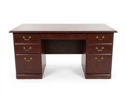86437 Cherry Office Desk 60x30x30