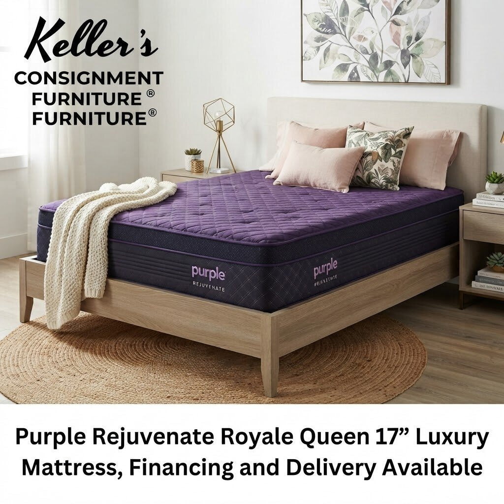 86413 - Purple Rejuvenate Royale Queen 17in Luxury Mattress