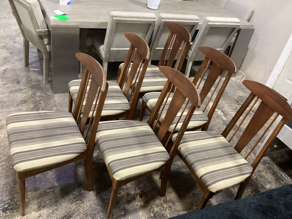 86485 Mid-Century Dining Chairs Set of 6 20x18x36