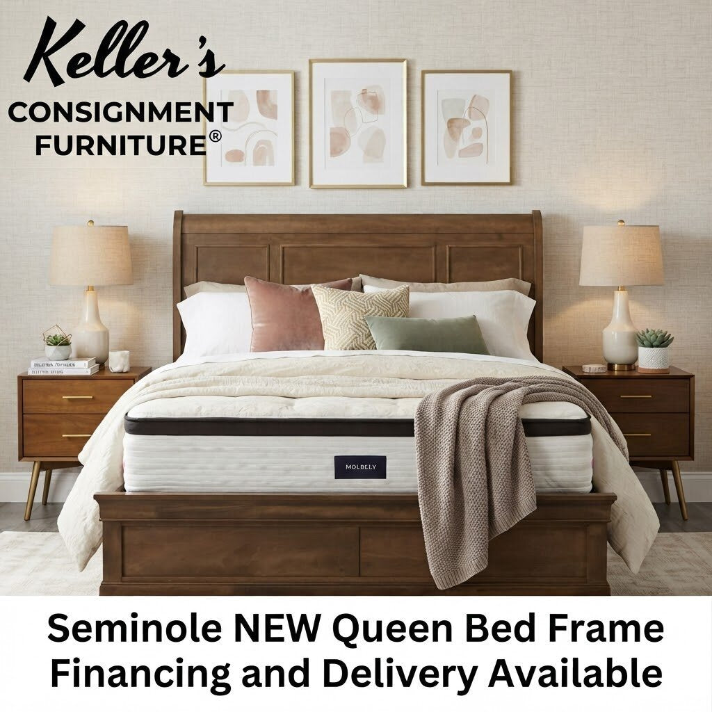 Seminole NEW Queen Bed Frame 65x88x55 (129331/333)