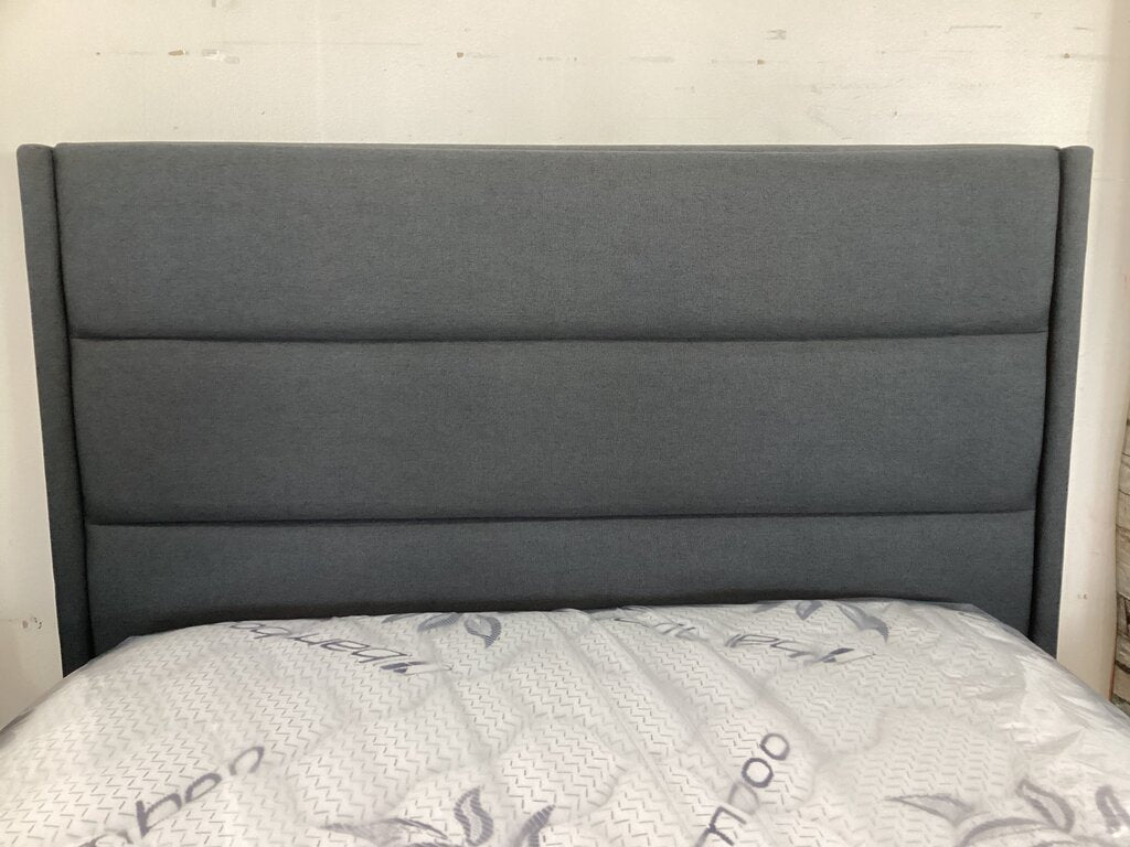 Comfy Charcoal NEW Twin Size Bed Frame 40x78x42 (CF9240-T)