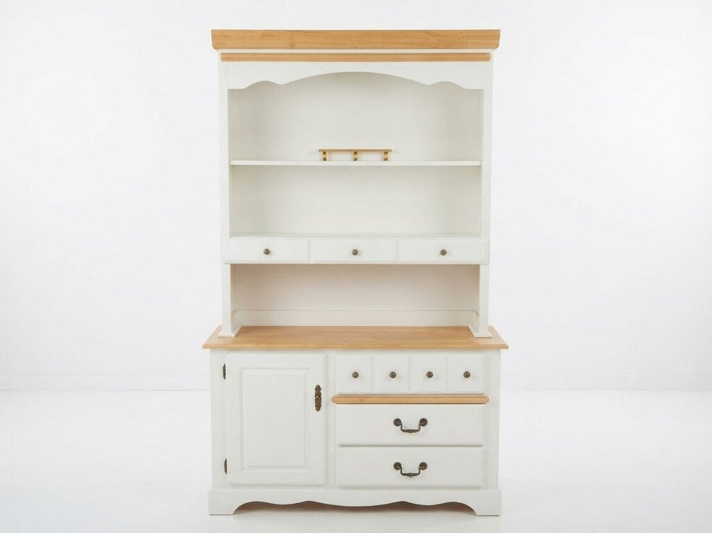 86512 Country Style 2pc Hutch 50x16x80