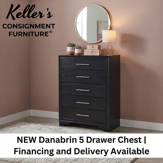 Danabrin NEW 5 Drawer Chest 31x17x48 (FBCHTA-0513A)