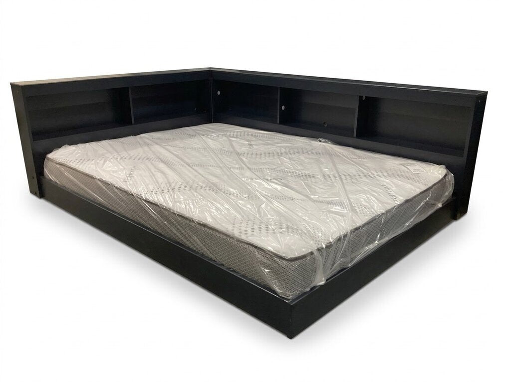 85631 - Ashley Simmenfort Full Bookcase Navy Blue Storage Bed 81x54x26