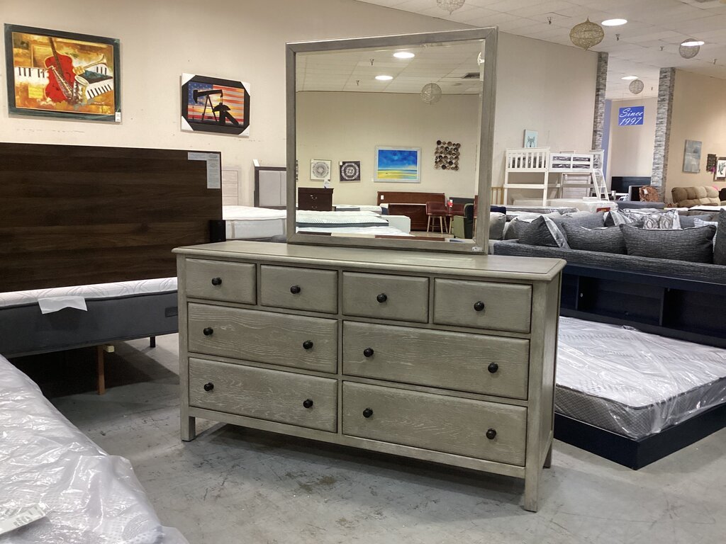 86529 - Riverside Dresser w/Mirror 66x19x36-74