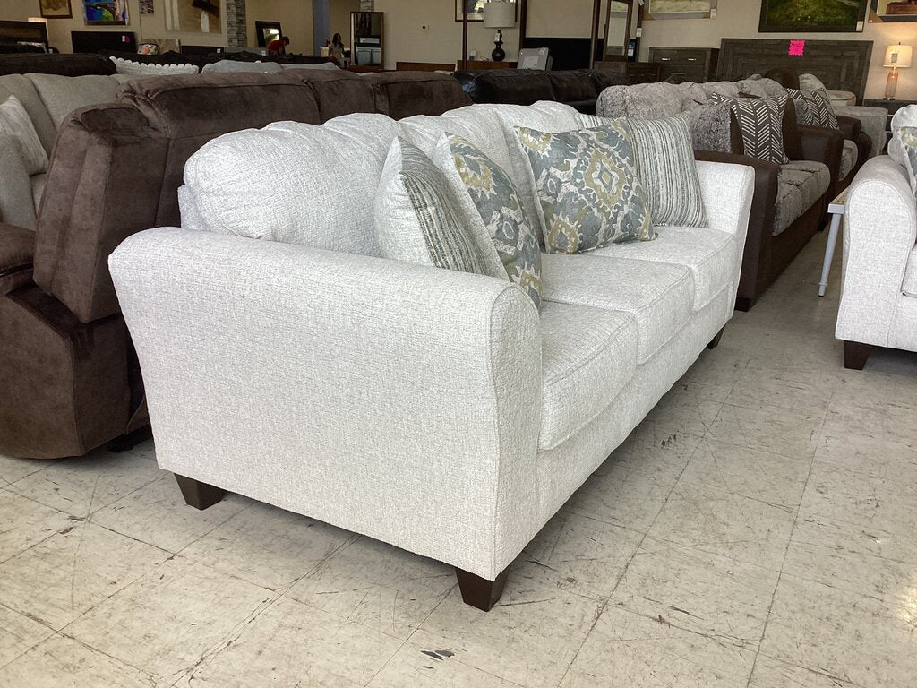 Giggles Parchment NEW Sofa 85x36x36 (5043)