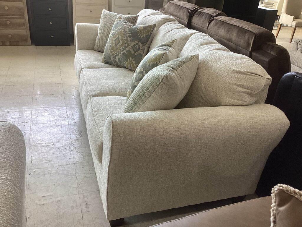 Giggles Parchment NEW Sofa 85x36x36 (5043)