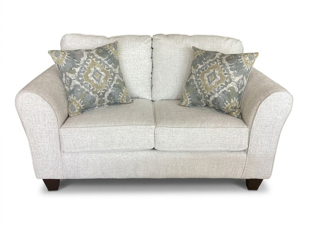 Giggles Parchment NEW Loveseat 62x36x36 (5042)