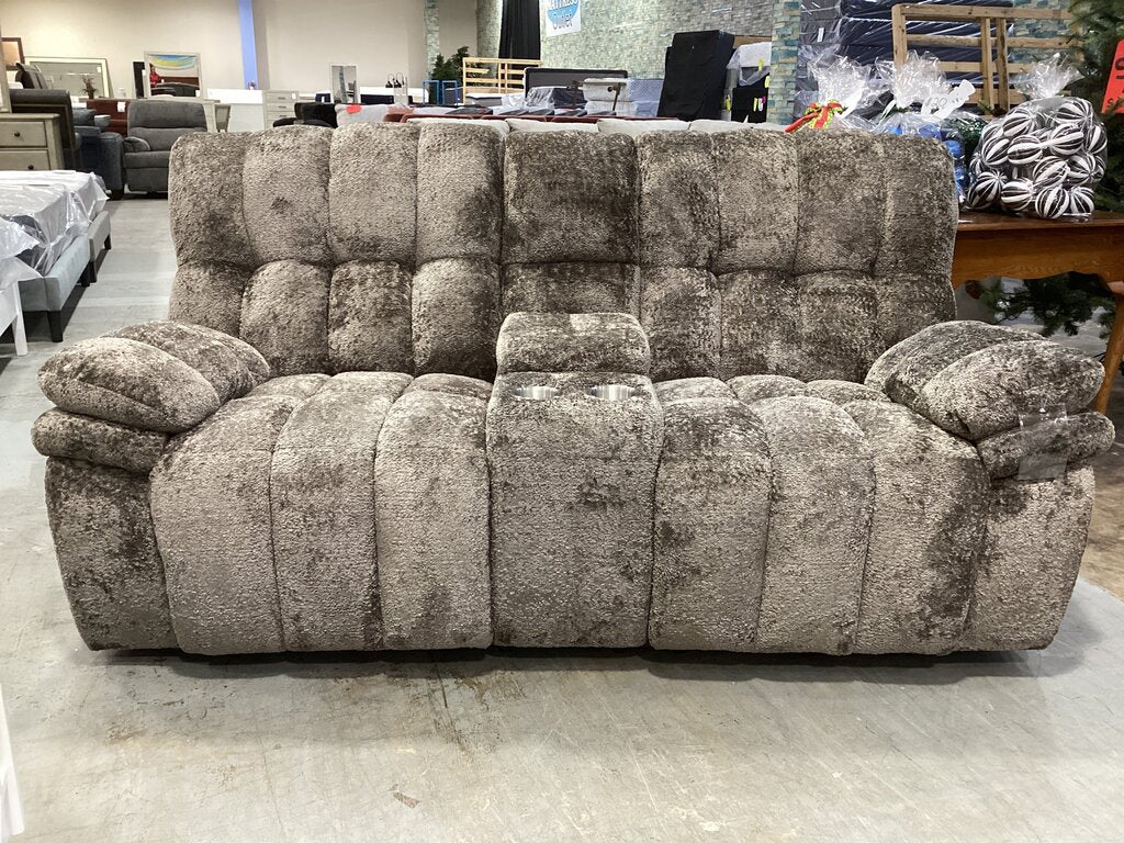 Everest Chocolate NEW Motion Loveseat 80x